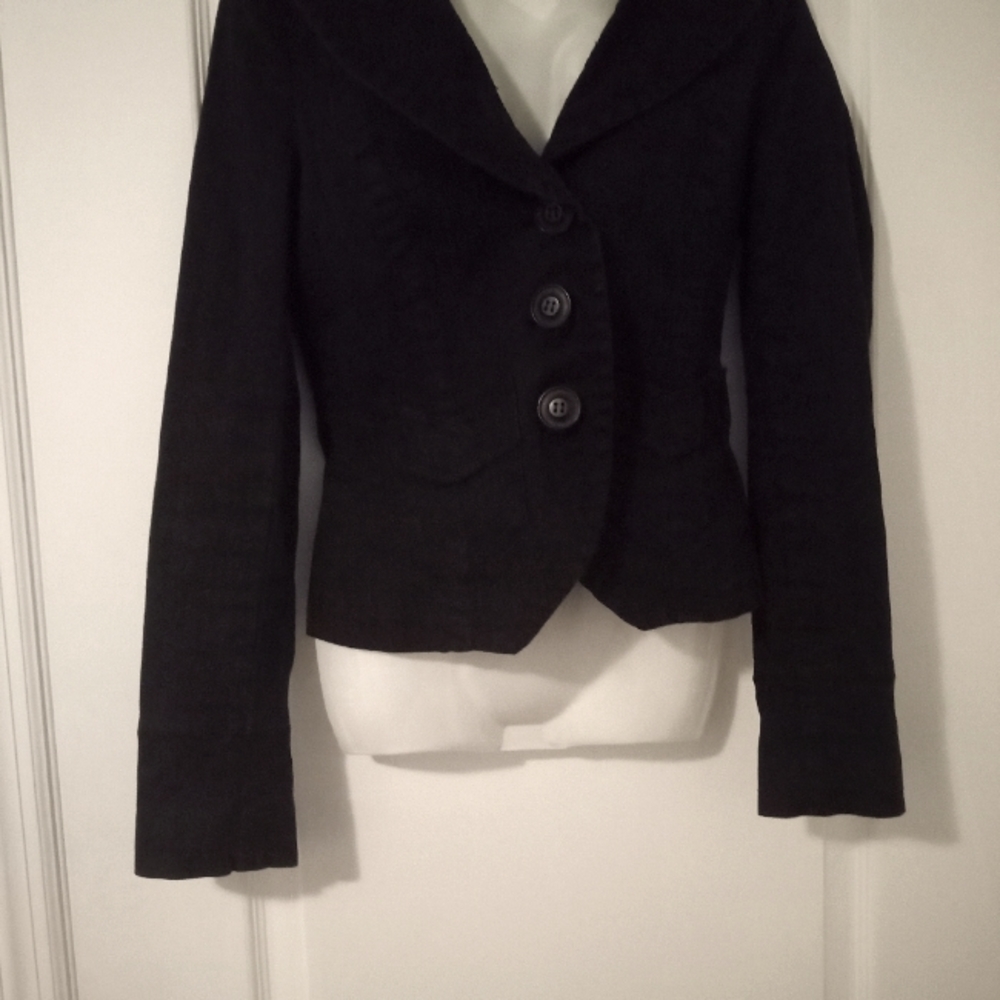Women black  jean jacket